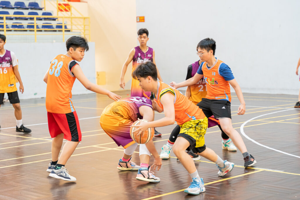 Phát triển tiềm năng bóng rổ trẻ em