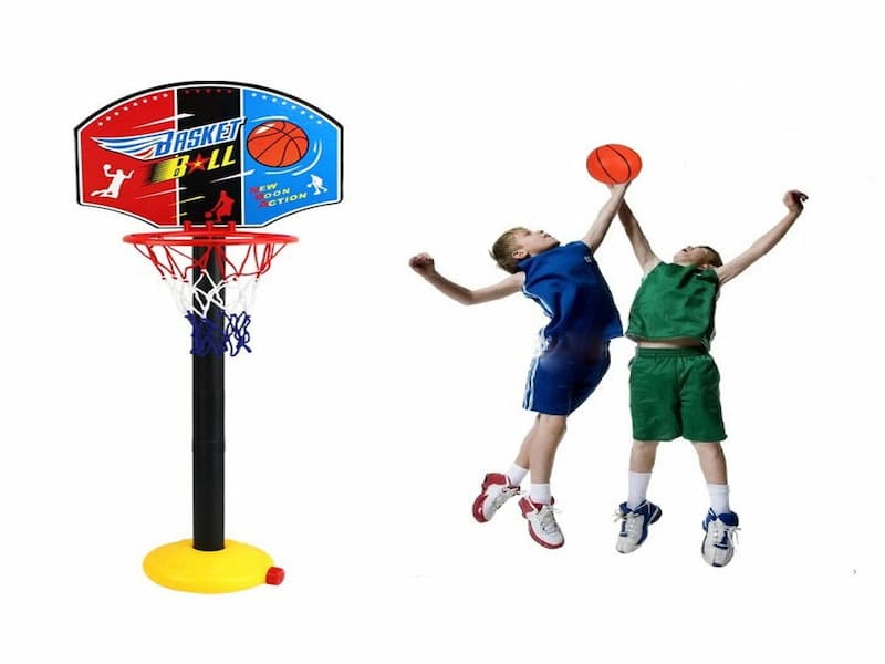 Đồ chơi bóng rổ có thể ảnh hưởng tích cực đến sự phát triển chiều cao của con