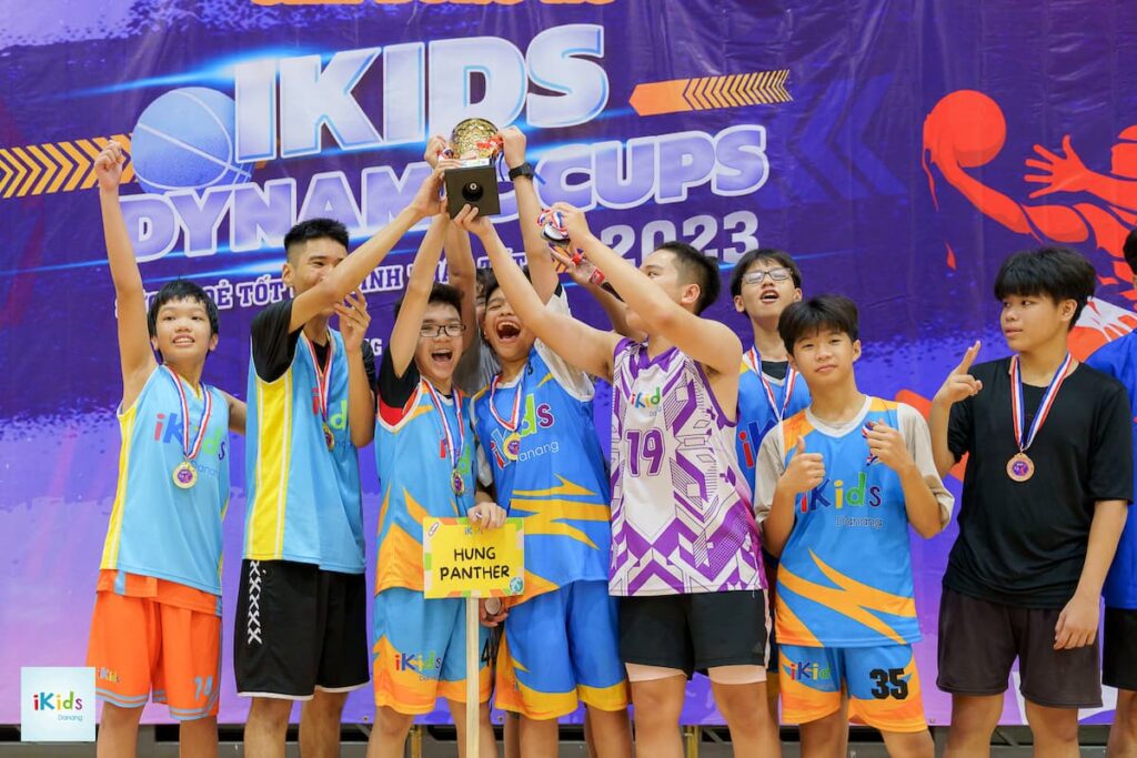 IKIDS Danang là sân tập bóng rổ trẻ em uy tín, chuyên nghiệp